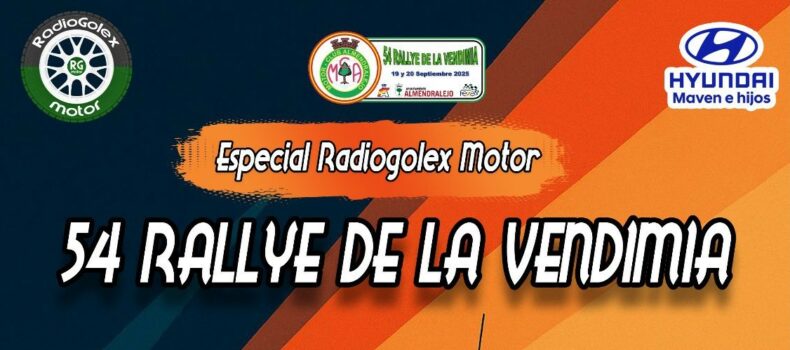 Los ecos del 54 Rallye de la Vendimia