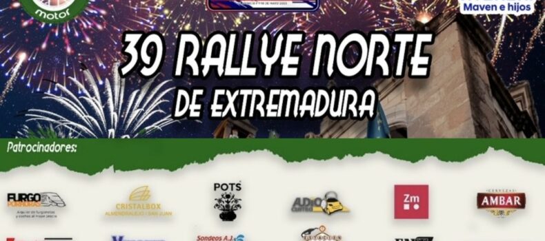 Sigue el 39 Rallye Norte de Extremadura