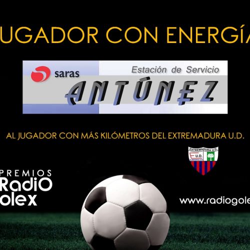 TROFEO ES ANTÚNEZ – AL JUGADOR CON MÁS ENERGÍA DEL EXTREMADURA