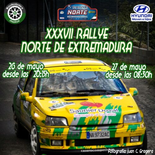 Los ecos del 37 Rallye Norte de Extremadura